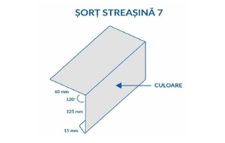 Imagine orientativă din catalog pentru produsul Șorț de streașină